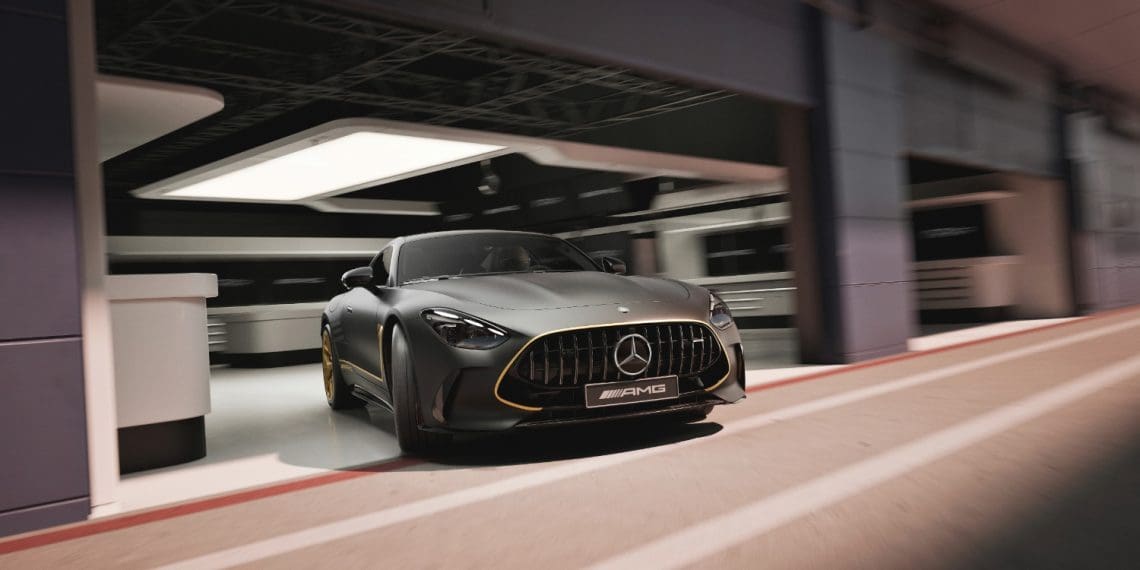 AMG APXGP Edition é uma edição limitada para assinalar o novo filme de F1