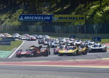 Ferrari Dominates Thrilling Race at Spa with Nielsen Leading Under Safety Car