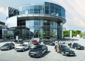 Nove gerações de sucesso: Audi A6 junta-se aos seus antecessores