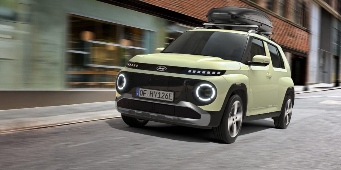 Novo Hyundai Inster: um citadino elétrico com vasta gama de acessórios