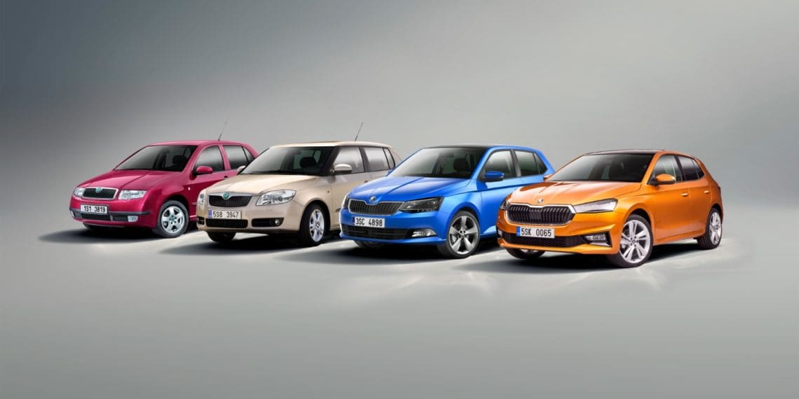 Skoda já produziu 5 milhões de unidades do Fabia