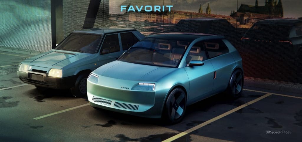 Skoda reinventa o Favorit em modo 100% elétrico