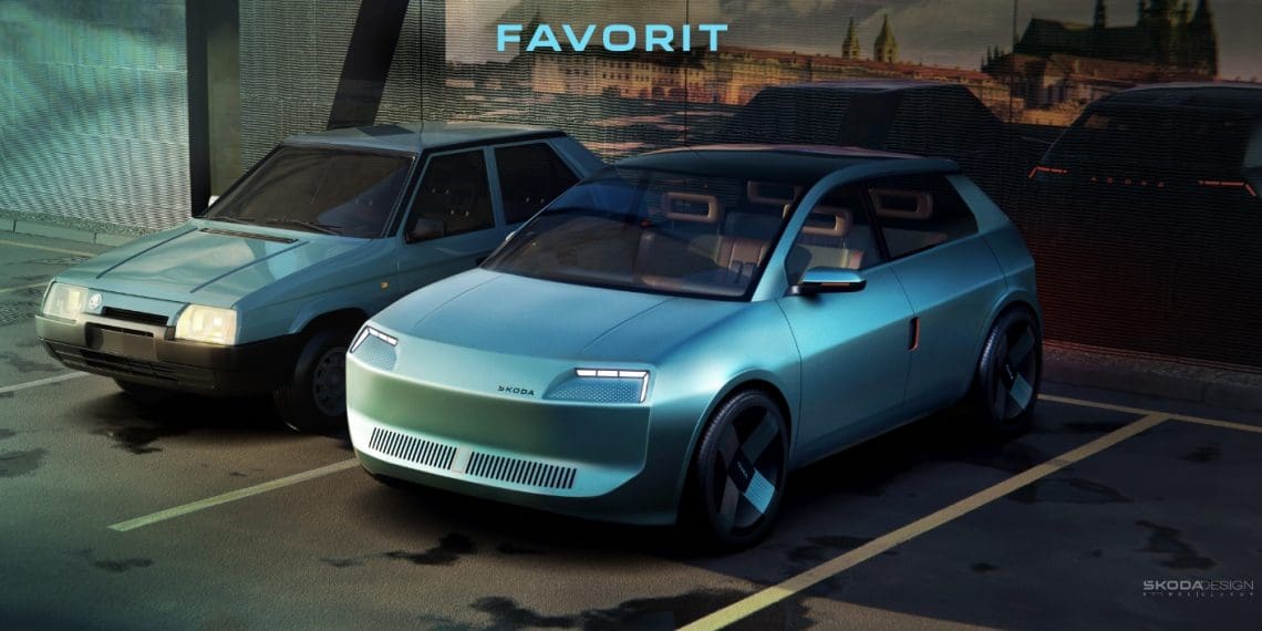 Skoda reinventa o Favorit em modo 100% elétrico