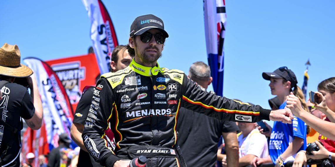 Ryan Blaney Dominates Charity Showdown: NASCAR Star Triumphs in Epic Pickleball Battle