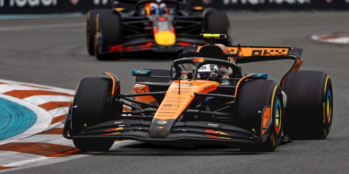 Lando Norris Exposes Max Verstappen’s Reckless Tactics in Miami Grand Prix Battle
