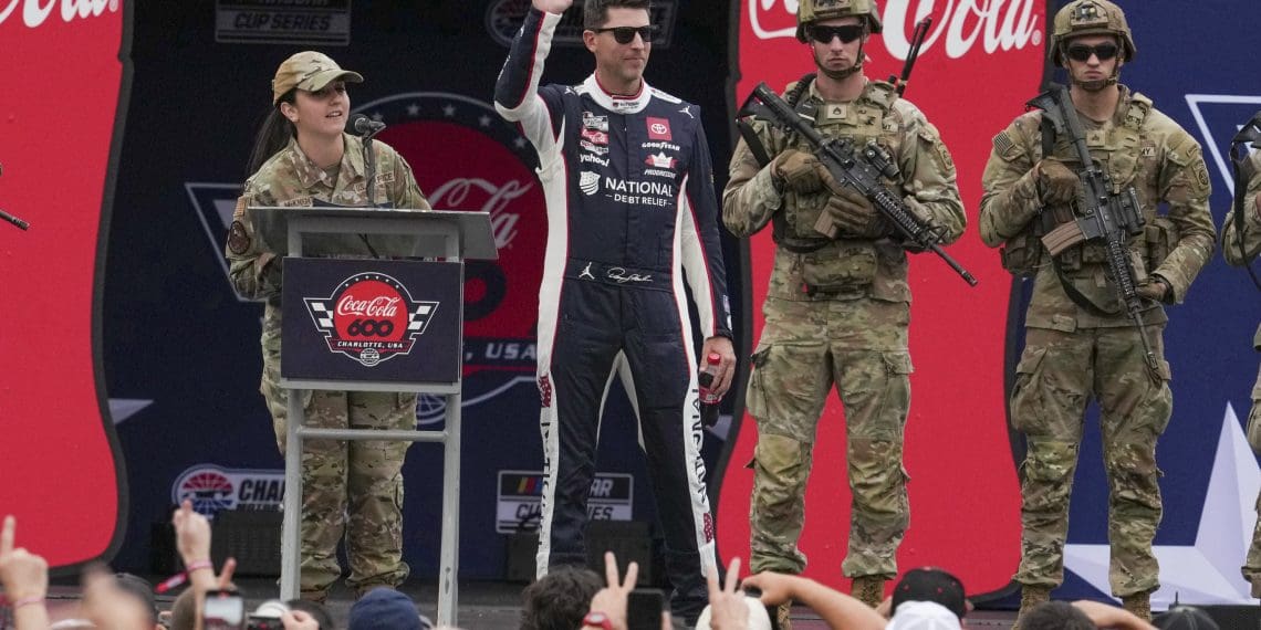 Denny Hamlin Surges as Favorite to Win 2025 Nashville NASCAR Cup Race