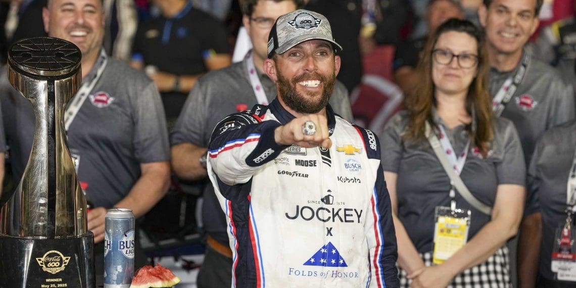 Unstoppable Underdog: Ross Chastain Shocks Racing World with Epic Coca-Cola 600 Victory