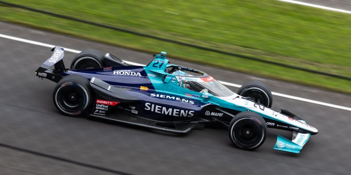 Kyle Kirkwood Dominates Chaotic Detroit Practice, Climbs to the Top with Commanding Speed