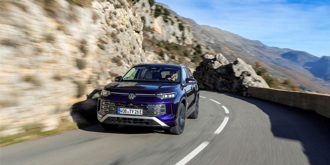 Novo VW Tayron recebe pontuação máxima nos testes Euro NCAP