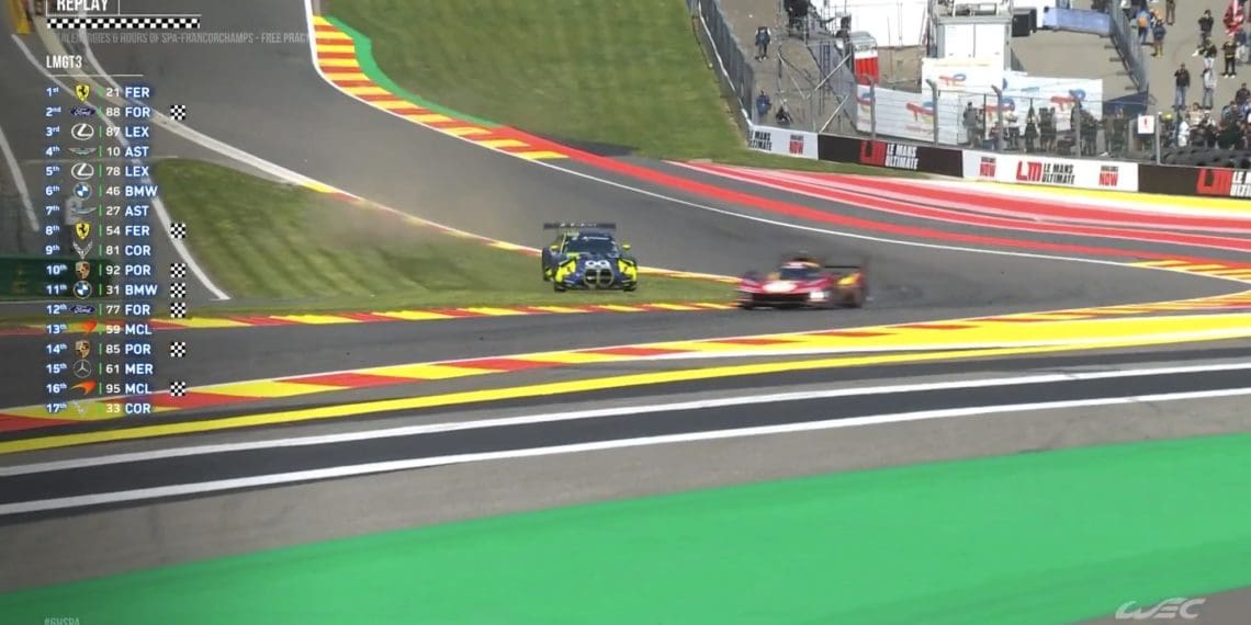 VIDEO – Valentino Rossi Roars Against Understeer in BMW GT3s at Spa, FIA WEC Drama Unfolds