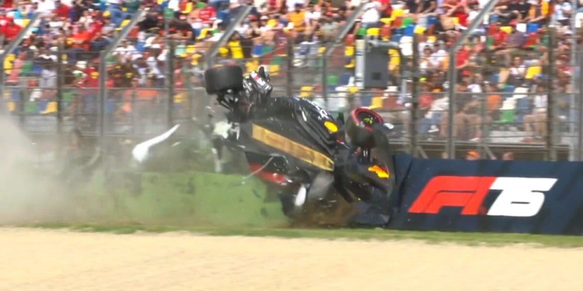 Yuki Tsunoda Miraculously Survives Terrifying Flipped Car Crash in Emilia Romagna GP