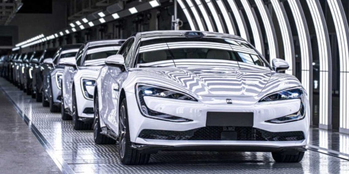BYD iniciou a produção do novo Yangwang U7