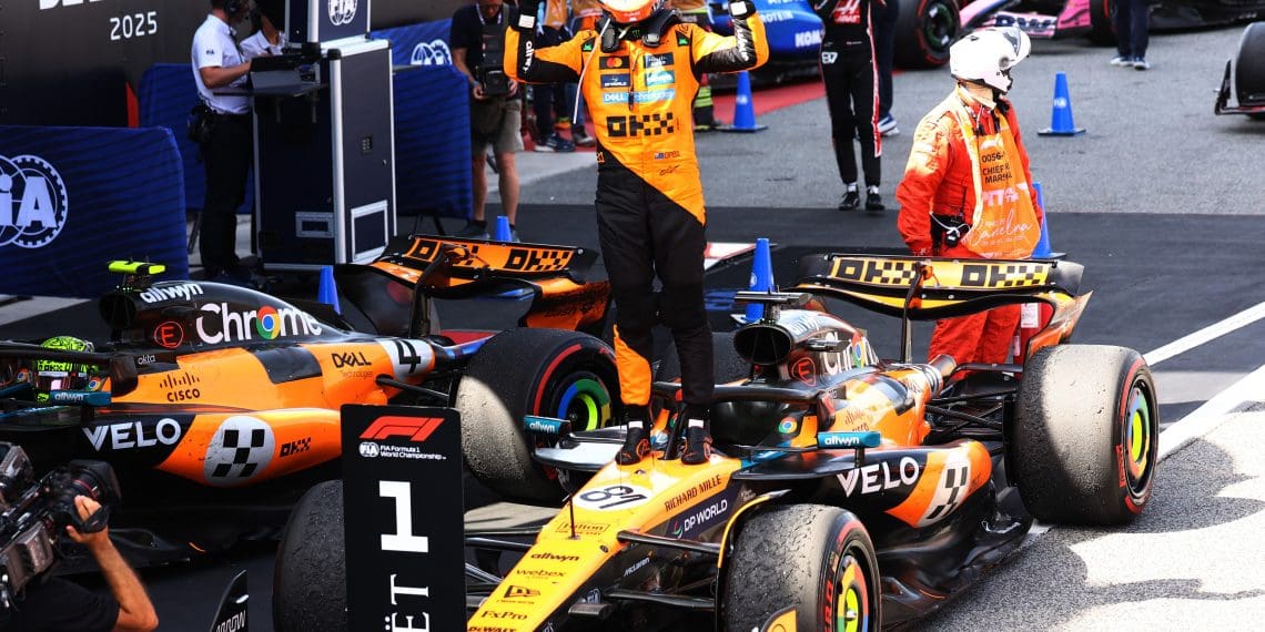 Oscar Piastri Dominates Spanish Grand Prix, Norris Follows in McLaren 1-2 Triumph