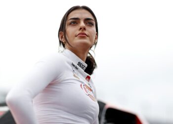 Toni Breidinger ignites NASCAR history with groundbreaking partnership for Dave & Buster’s Summer campaign