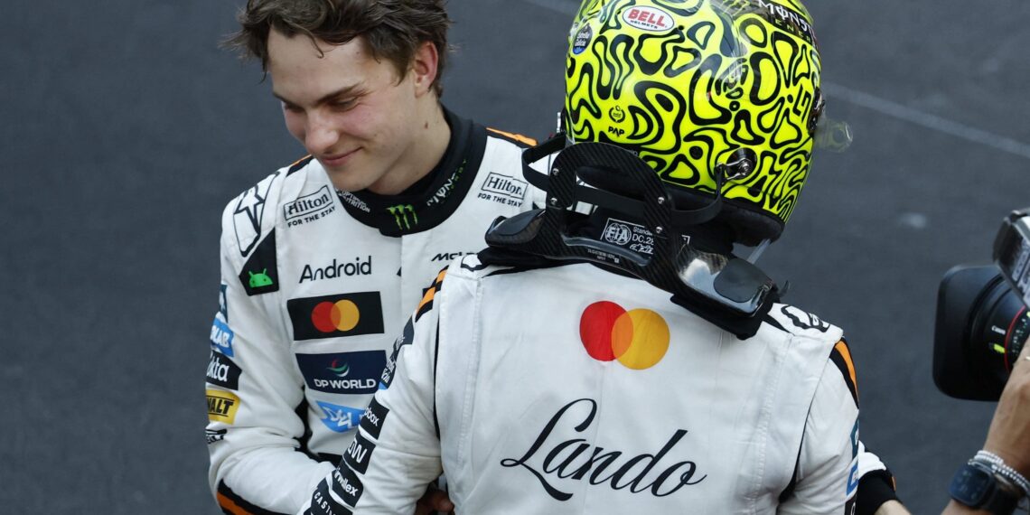 Lando Norris Engages in Epic Clash Against Oscar Piastri for 2025 Crown