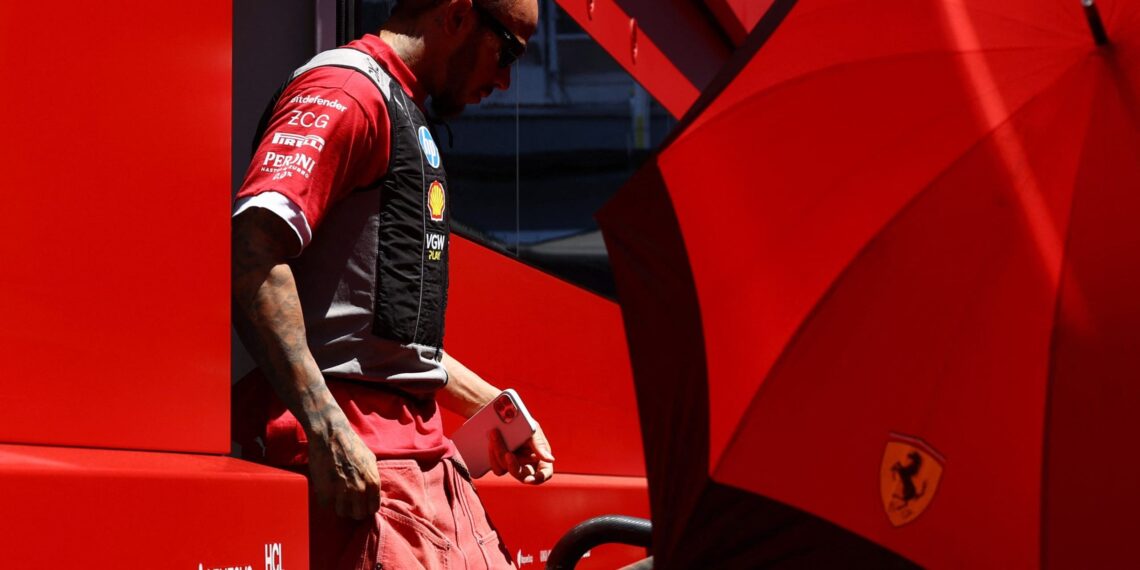 Lewis Hamilton Surprises Charles Leclerc in F1 Braking Battle with Royal Precision