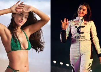 Toni Breidinger stuns in SI Swimsuit debut, reveals secret NASCAR funding strategy