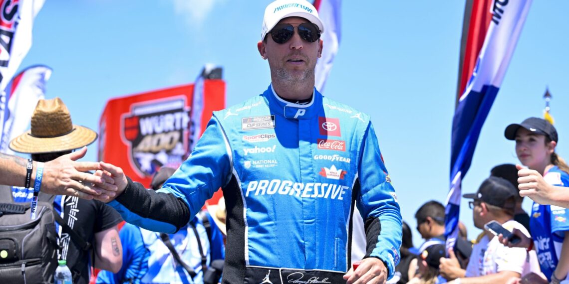 Denny Hamlin Shocking Revelation Unveils Decades-Long Tumultuous Relationship with NASCAR Fans