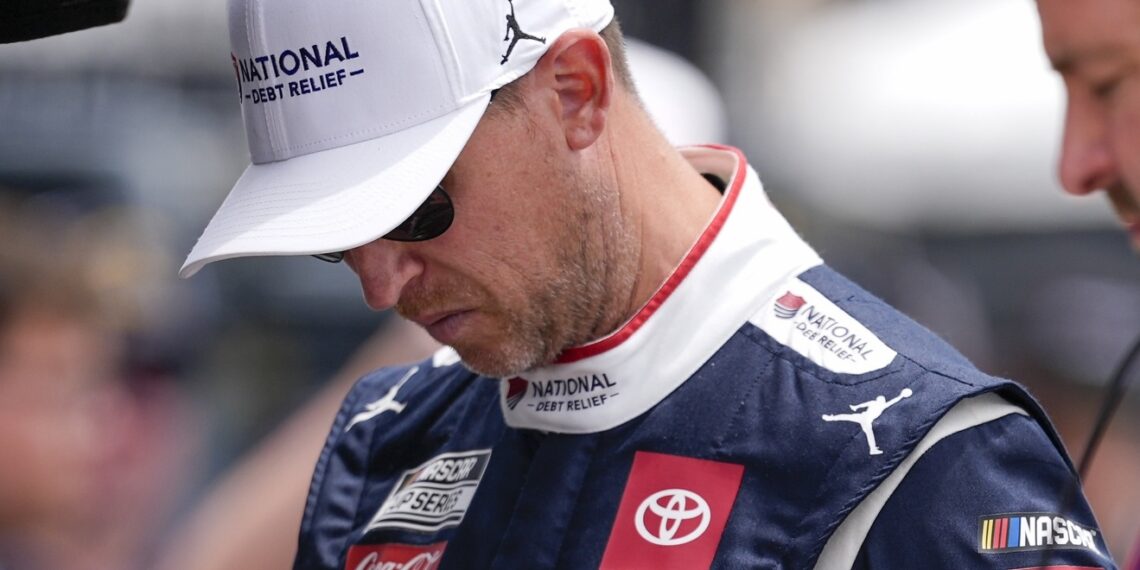 Denny Hamlin Races Against Time as Fiancée Awaits Birth Before Michigan Showdown