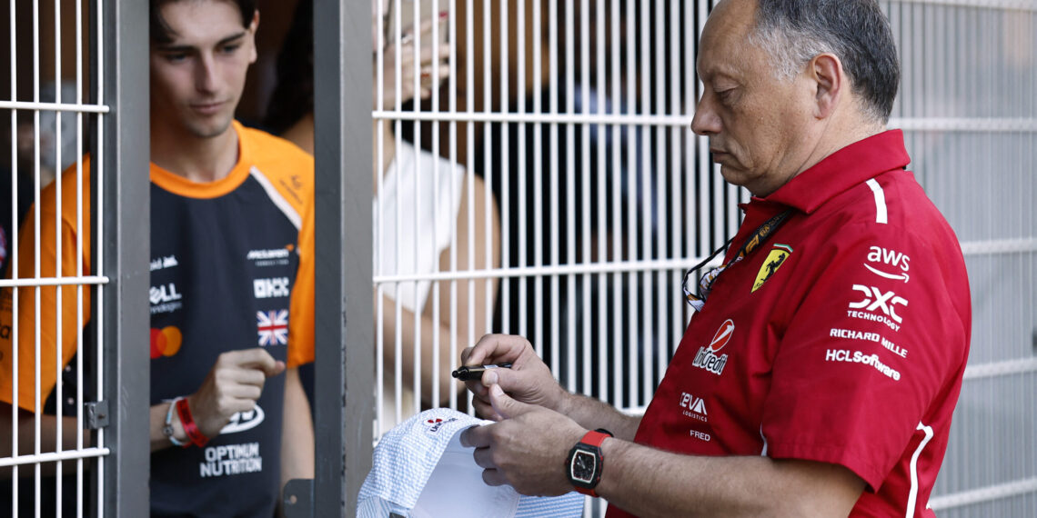 Lewis Hamilton Slams Ferrari Speculation, Declares Fred Vasseur Key to Team’s Success