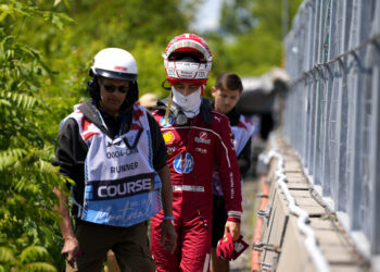 Charles Leclerc’s Ferrari Nightmare Unfolds in Jaw-Dropping Canadian GP Crash