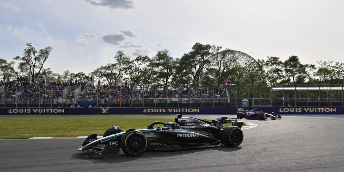 George Russell Dominates FP2, Leaves Lando Norris in His Dust at F1 Canadian GP