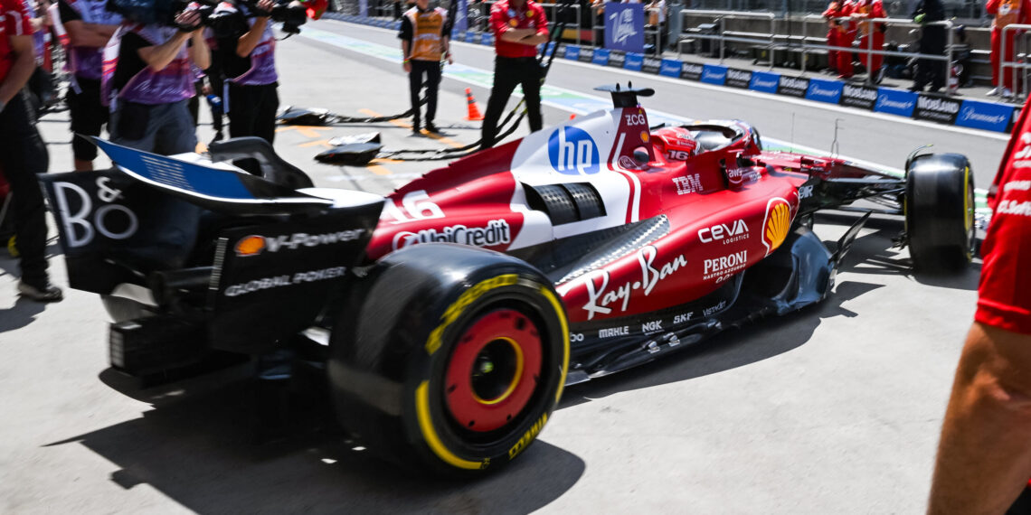 Charles Leclerc confronts Isack Hadjar over Canadian GP qualifying dispute