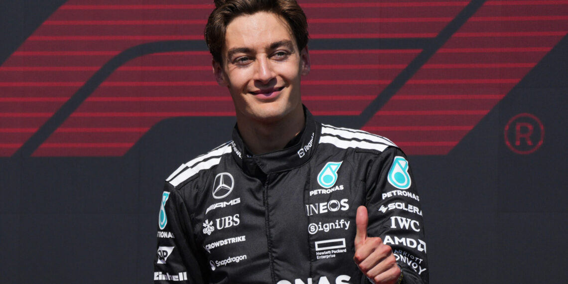 F1 応援のぼり ジョージラッセルA（ジョージ・ラッセル 決勝
