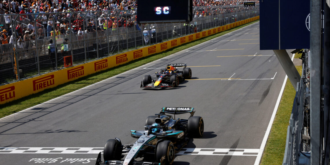 George Russell embroiled in Red Bull Racing dispute over Safety Car tactics in Canadian Grand Prix