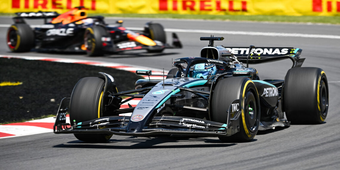 Russell’s Daring Move Stuns Red Bull in Spectacular Racing Clash