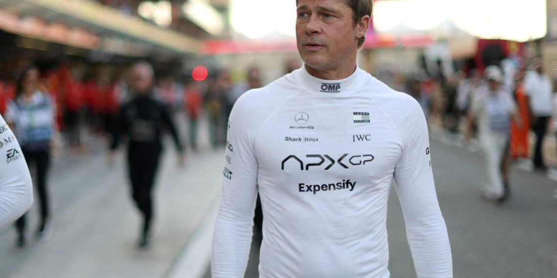 Brad Pitt ignites F1 fervor with George Russell and Charles Leclerc at blockbuster premiere