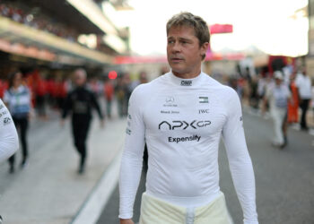 Brad Pitt ignites F1 fervor with George Russell and Charles Leclerc at blockbuster premiere