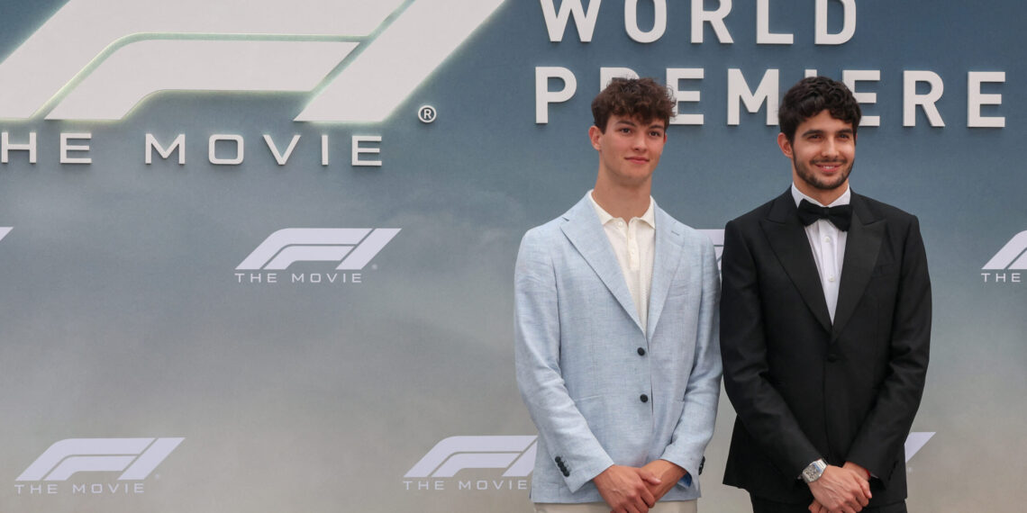 Ollie Bearman & Esteban Ocon Stopped by NYPD for Epic F1 Movie Photo Opp