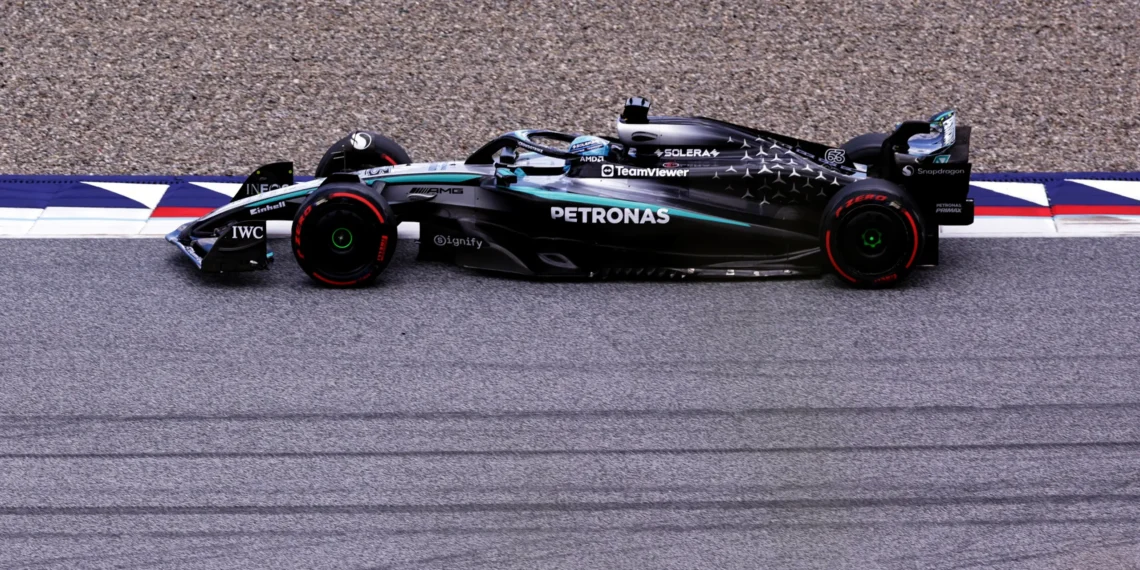 George Russell Outpaces Max Verstappen in Dramatic Austrian GP Practice Battle