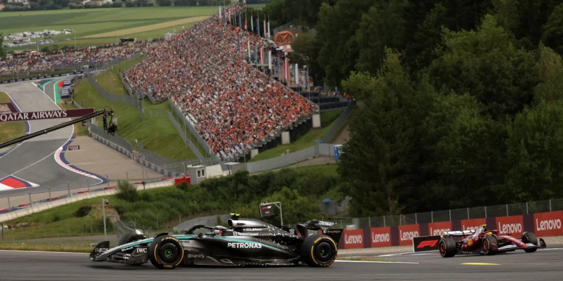 Lewis Hamilton under fire for impeding Kimi Antonelli in Austrian GP practice