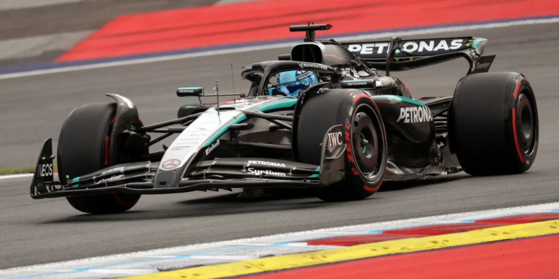 George Russell’s Scorching Showdown: Mercedes Struggles as Ferrari Seizes Pole Opportunity