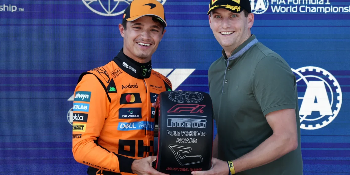 Lando Norris Embarks on Thrilling Quest for Repeat Successes after Pole Triumph