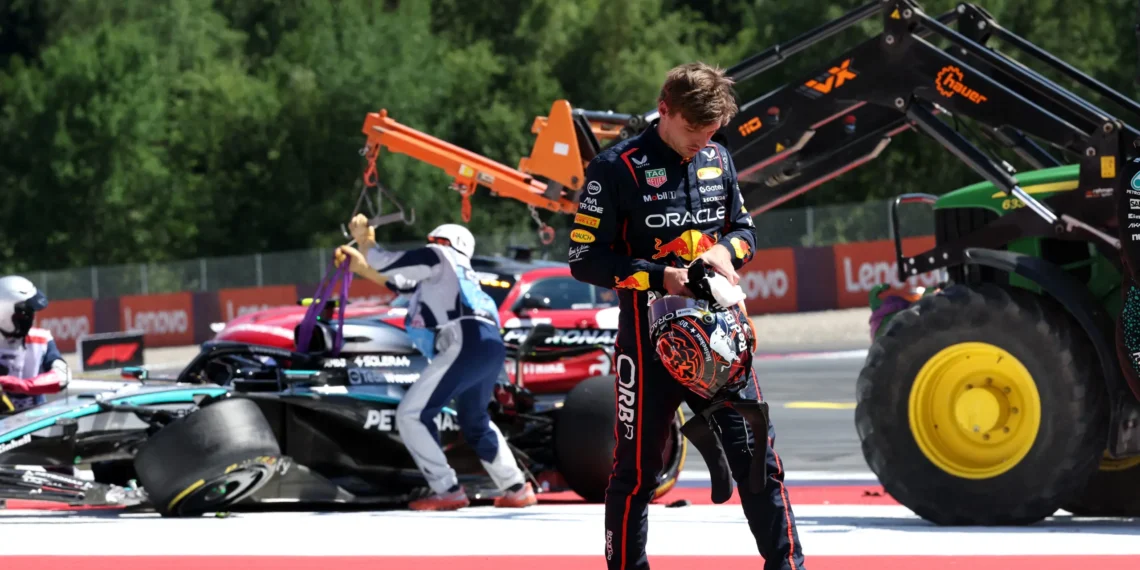 Max Verstappen’s Dramatic Austrian GP Exit Unleashes Chaos in F1 Circuit