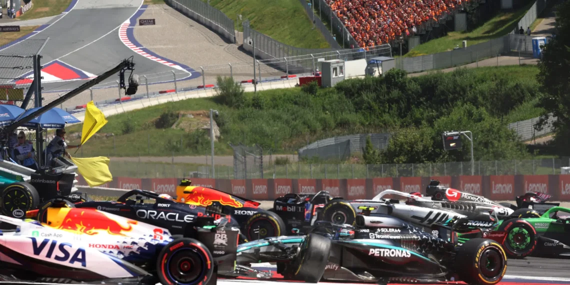 Kimi Antonelli Receives Three-Place Penalty After Verstappen Collision