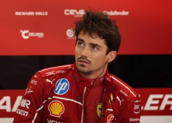 Charles Leclerc defiantly rejects Ferrari exit rumors, vows to lead team to victory.