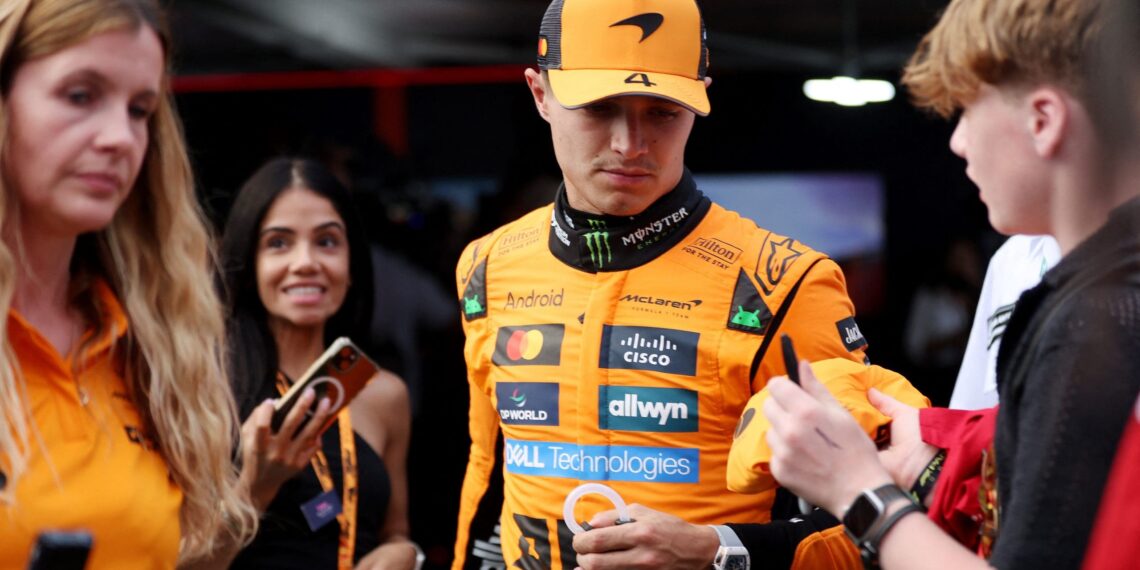 Lando Norris Claims Verstappen’s Aggressiveness, Pledges Respect and Admiration