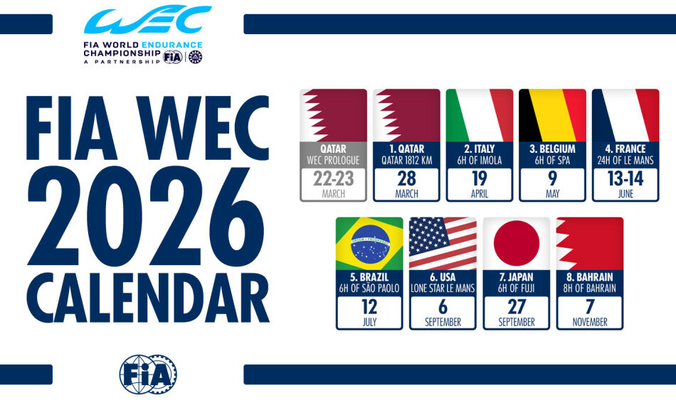 2026 FIA World Endurance Championship Calendar Revealed in Dramatic Fashion