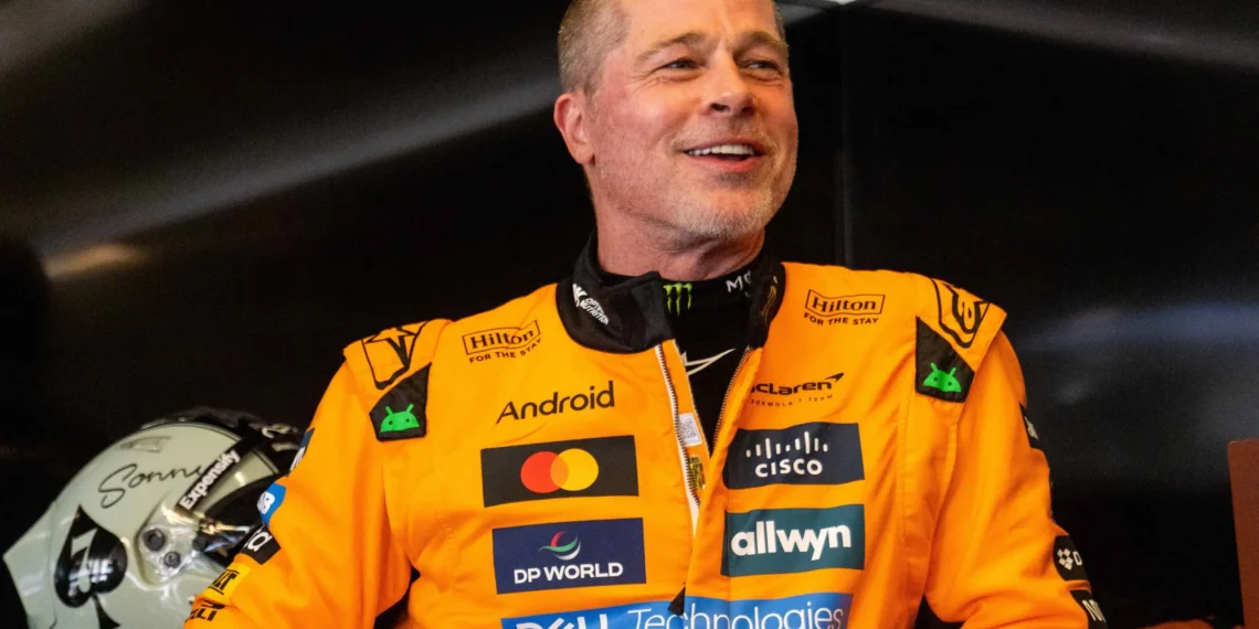 Brad Pitt’s Thrilling F1 Debut: Unleashing Unprecedented Speed in McLaren’s Supercar