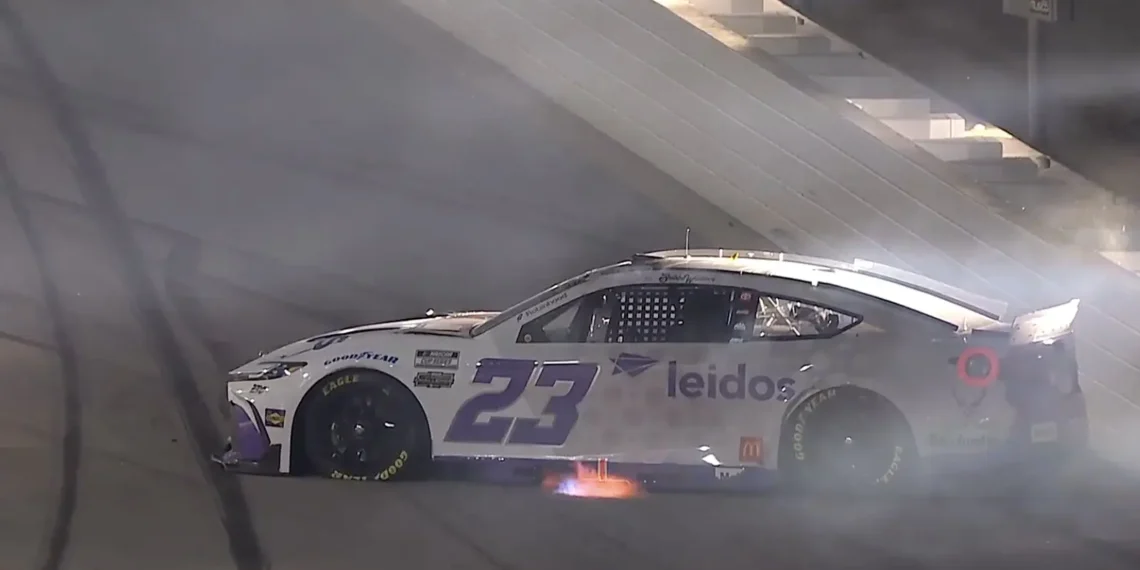 Bubba Wallace unleashes fiery criticism on rival after intense NASCAR crash