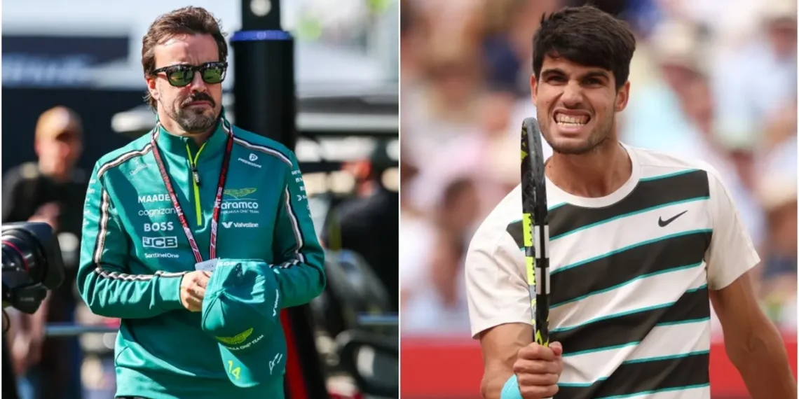 Carlos Alcaraz and Fernando Alonso’s Epic Alliance Unveiled: Tennis Prodigy’s F1 Dream Partner