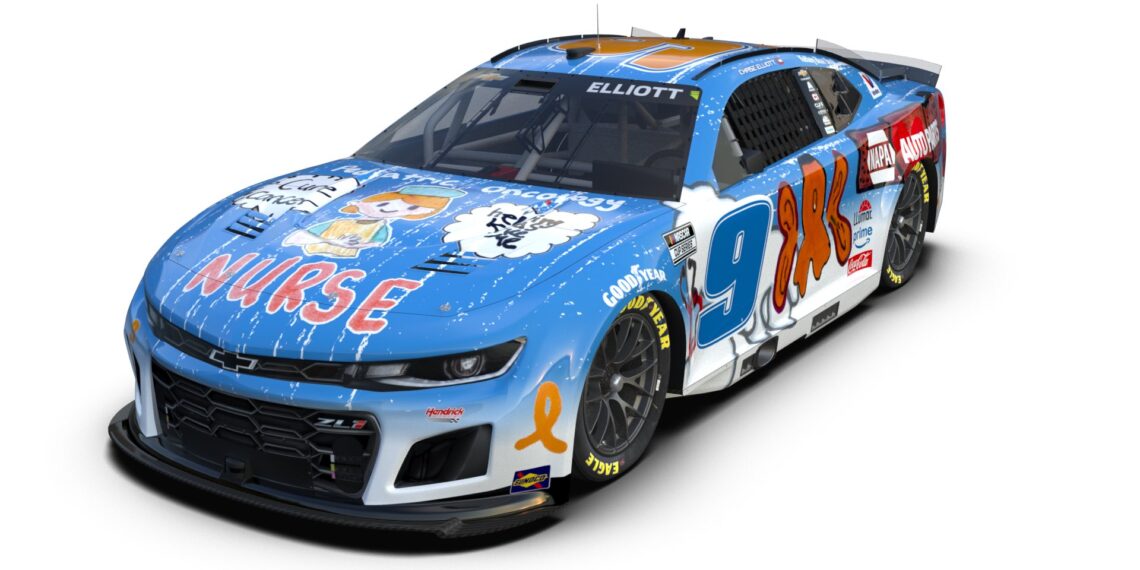 Chase Elliott’s Dazzling Drive: 11-Year-Old Cancer Fighter’s Paint Scheme Stuns in NASCAR