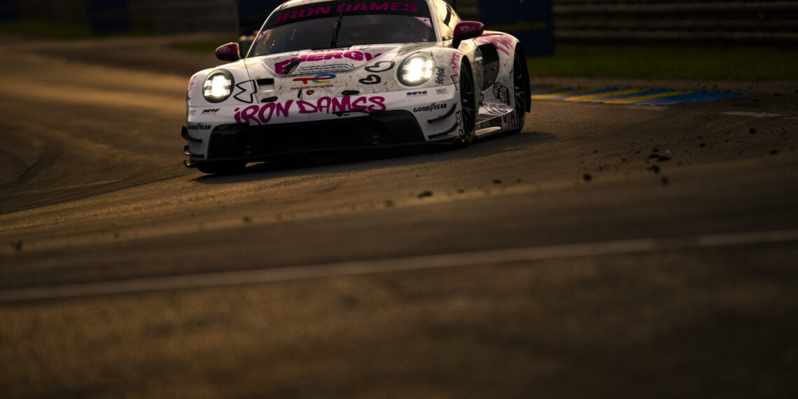 Rahel Frey’s Iron Dame Porsche Crumbles under No. 87 Akkodis ASP Lexus RC F