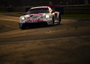 Rahel Frey’s Iron Dame Porsche Crumbles under No. 87 Akkodis ASP Lexus RC F