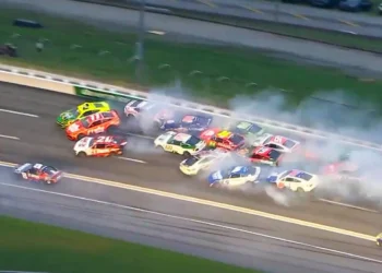 Denny Hamlin Unleashes Chaotic 20-Car Havoc in Atlanta NASCAR Drama