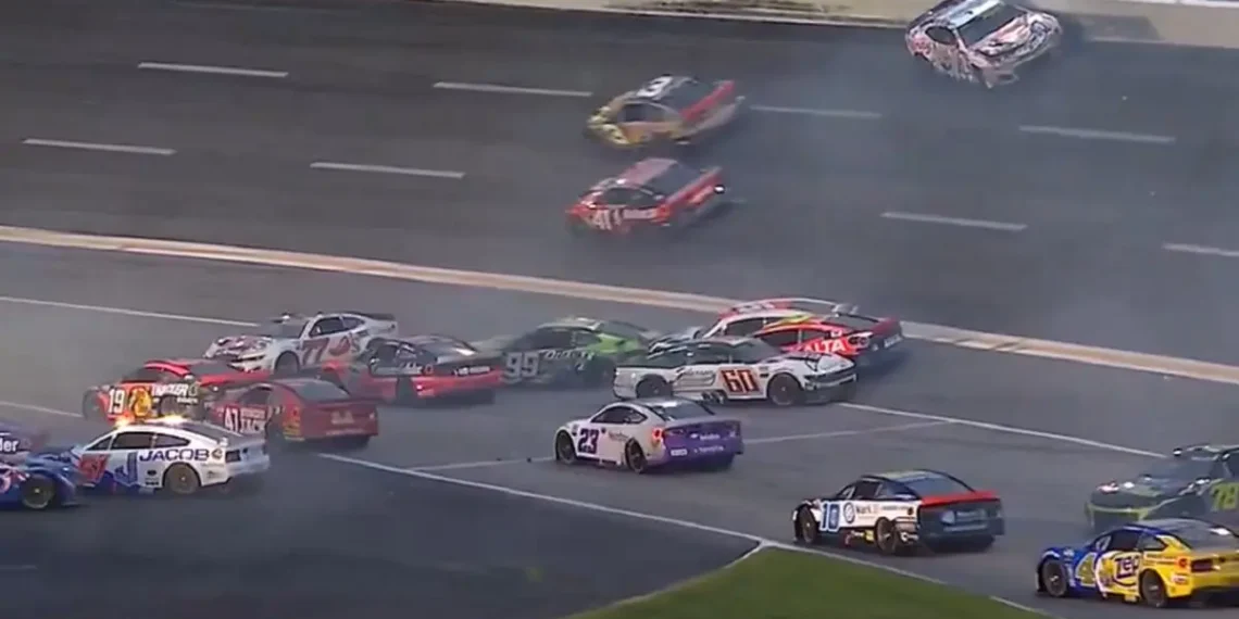 Denny Hamlin ignites Atlanta chaos with chain reaction, NASCAR future at stake